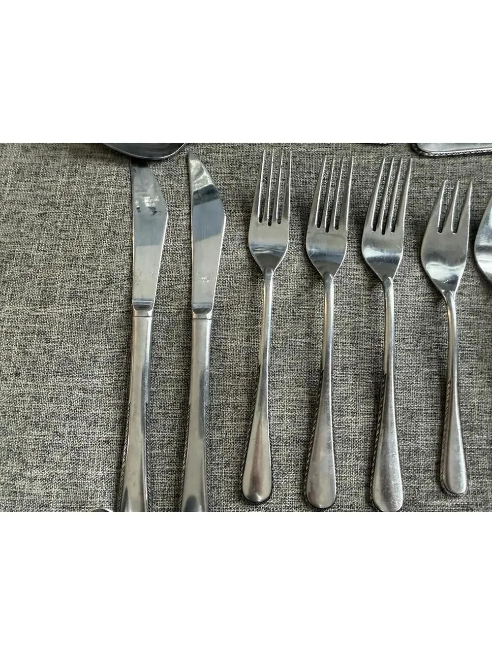 National Stainless Concerto Japan Mid Century Modern Lot 27 Forks Spoons Knives